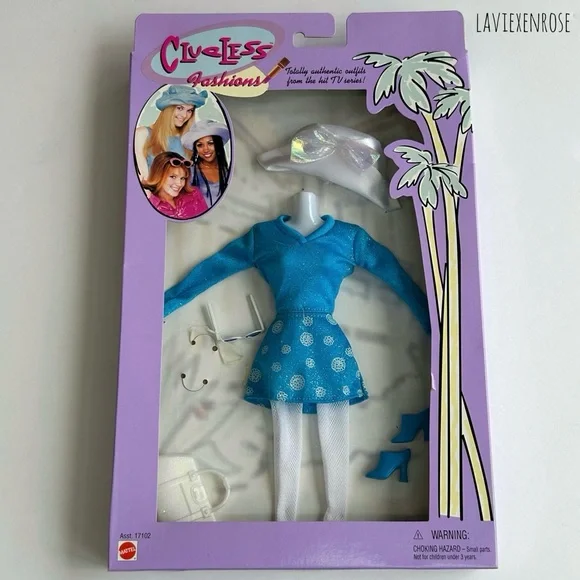 Mattel | Toys | 996 Clueless Doll Fashions Blue Dress White Hat | Poshmark Mattel | Toys | 996 Clueless Doll Fashions Blue Dress White Hat | Poshmark